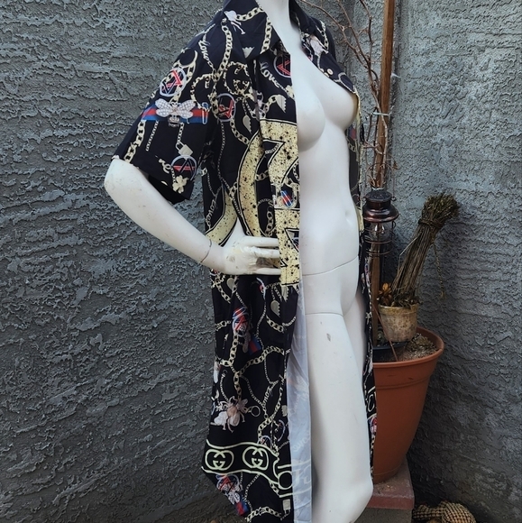 CLASSY GG SHIRT DRESS DUSTER - Picture 5 of 12